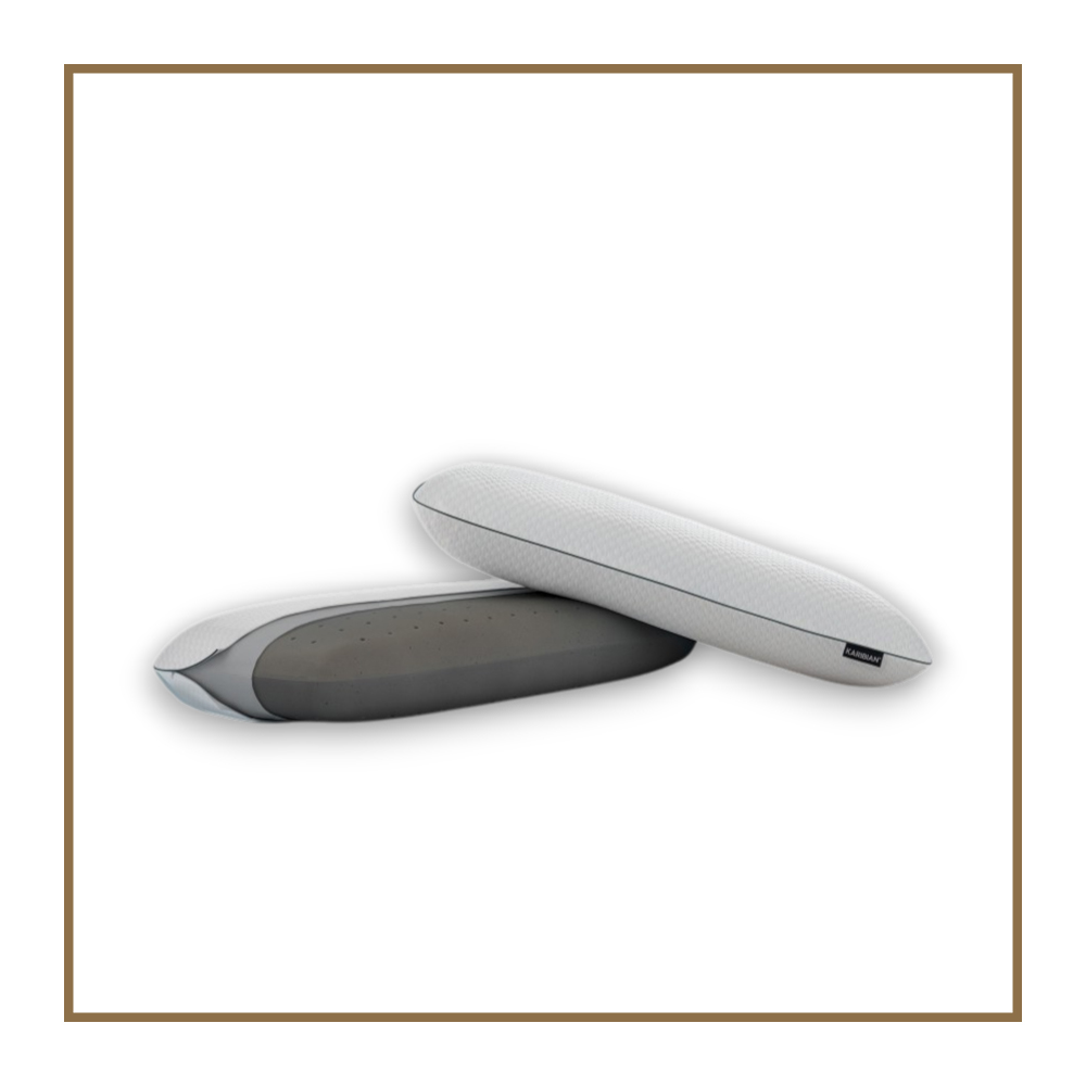 Подушка Karibian Descanso Black Grafito Medium Memory